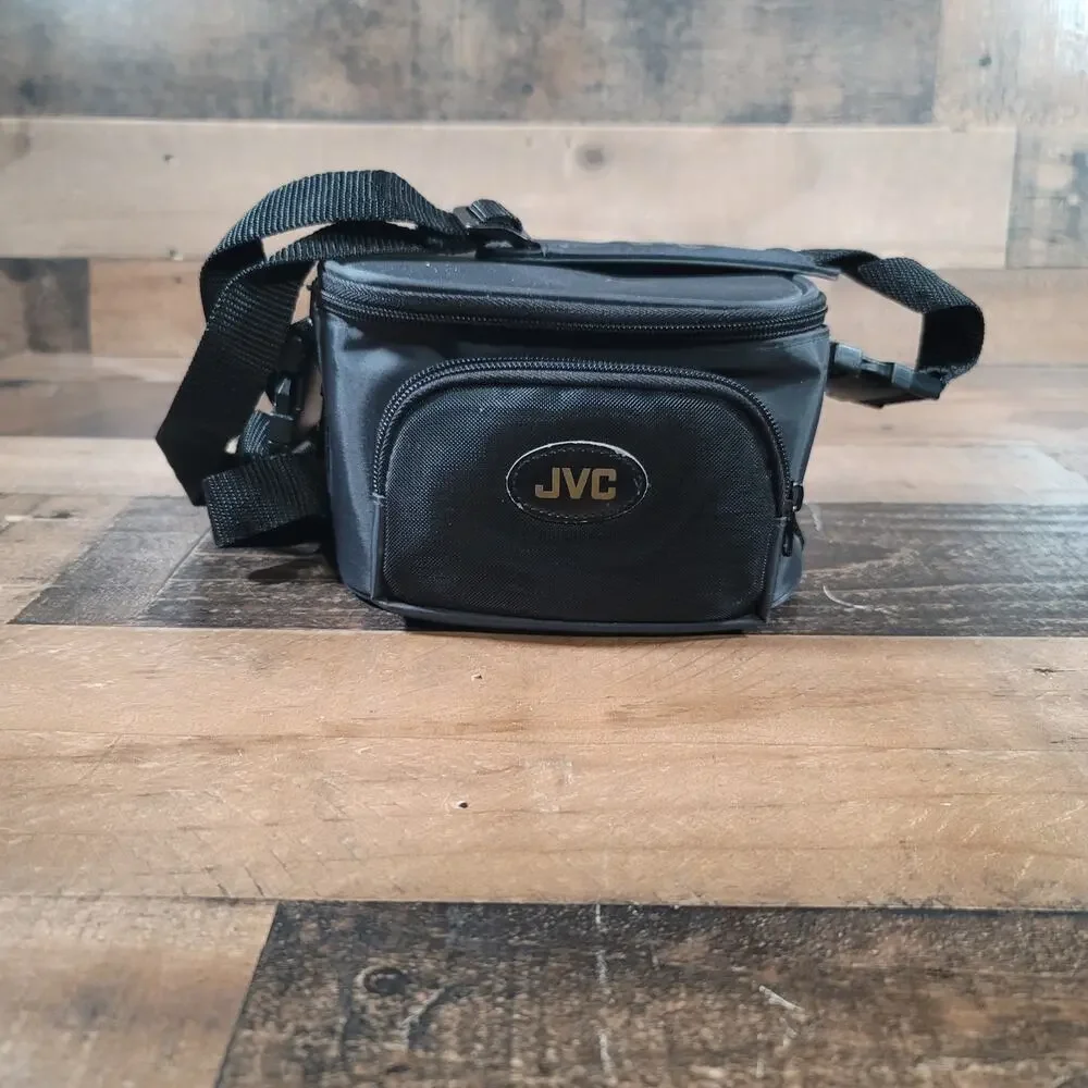JVC CB V77U Soft Video/Camera or Accessary Bag with Beltloop or Shoulder Strap